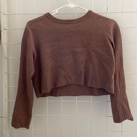 Aritzia Babaton tan sweater - Picture 1 of 4